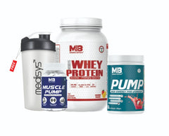 Whey Protein-Pre-Workout -Muscle Pump-with free shaker