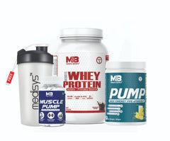 Whey Protein-Pre-Workout -Muscle Pump-with free shaker