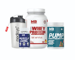 Whey Protein-Pre-Workout -Muscle Pump-with free shaker