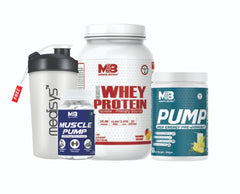 Whey Protein-Pre-Workout -Muscle Pump-with free shaker