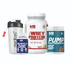 Whey Protein-Pre-Workout -Muscle Pump-with free shaker