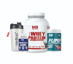Whey Protein-Pre-Workout -Muscle Pump-with free shaker