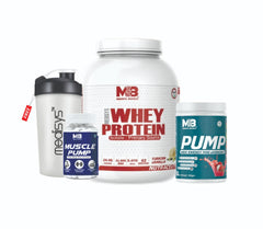 Whey Protein-Pre-Workout -Muscle Pump-with free shaker