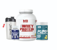 Whey Protein-Pre-Workout -Muscle Pump-with free shaker