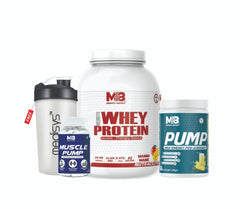 Whey Protein-Pre-Workout -Muscle Pump-with free shaker
