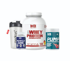 Whey Protein-Pre-Workout -Muscle Pump-with free shaker