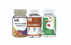 Medisys-Health Care Combo (Multivitamin-Tesro-X -liver detox)