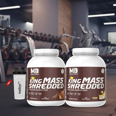 KING MASS SHREDDED GAINER -3kg pack of 2