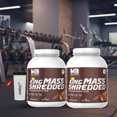 KING MASS SHREDDED GAINER -3kg pack of 2