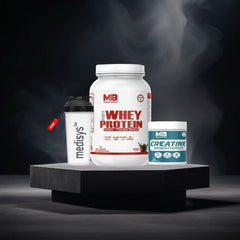 Lean Gain Formula-Whey Protein-Creatine Monohydrate-Free-Shaker