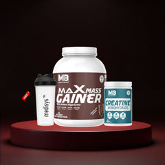 Max Mass Gainer-Creatine Monohydrate-Shaker