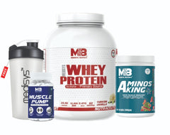 Whey Protein-combo-with-Bcaa-and Muscle Pump 90 tabs