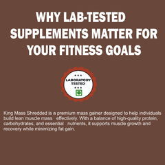 KING MASS SHREDDED GAINER
