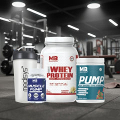 Whey Protein-Pre-Workout -Muscle Pump-with free shaker
