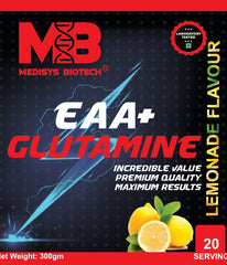 Medisys - EAA + L-GLUTAMINE 300g Lemonade