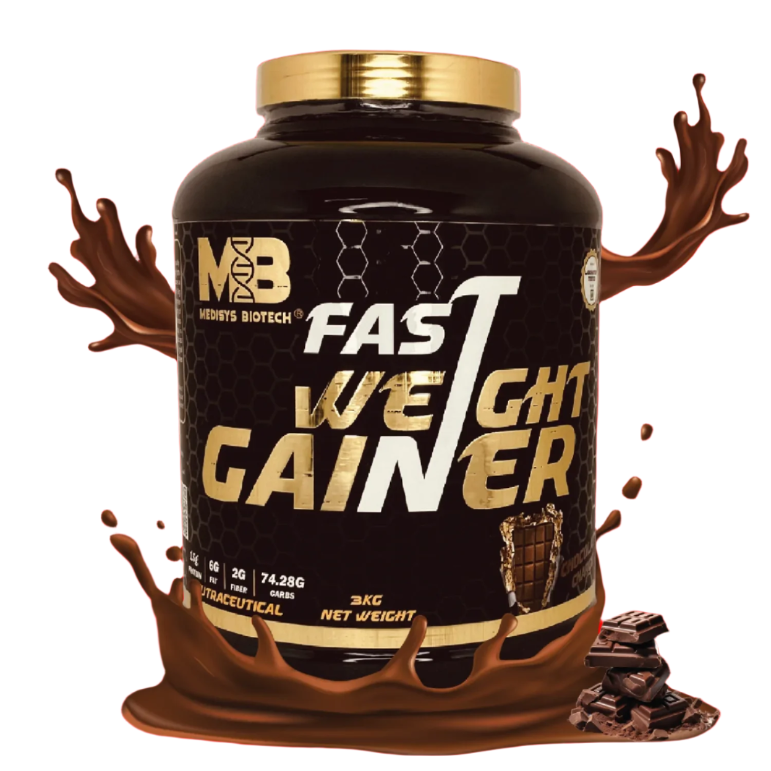 FAST WEIGHT GAINER-with free-shaker – medisyskart