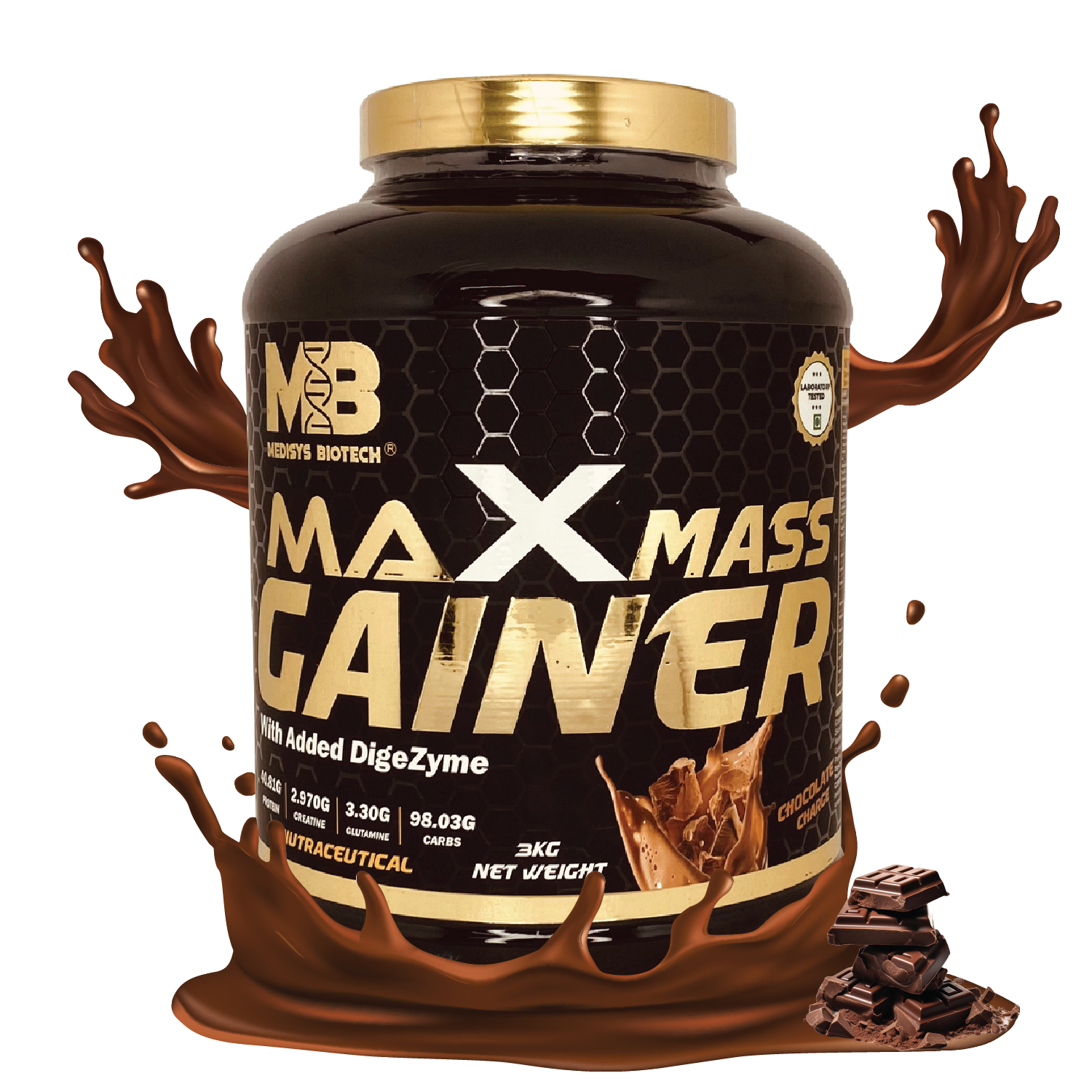 MAX MASS GAINER-WITH FREE-SHAKER – medisyskart