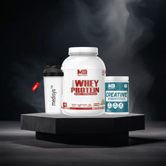Lean Gain Formula-Whey Protein-Creatine Monohydrate-Free-Shaker