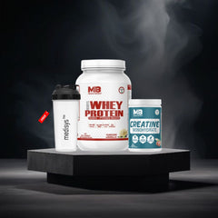 Lean Gain Formula-Whey Protein-Creatine Monohydrate-Free-Shaker