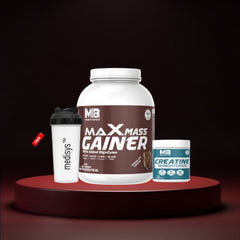 Max Mass Gainer-Creatine Monohydrate-Shaker