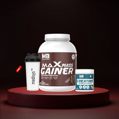Max Mass Gainer-Creatine Monohydrate-Shaker