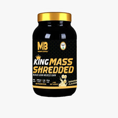 KING MASS SHREDDED GAINER-with free-shaker