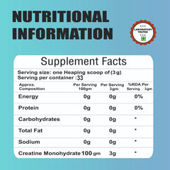CREATINE MONOHYDRATE